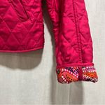Lilly Pulitzer Hot Pink Paisley Quilted Jacket Photo 2