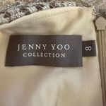 Jenny Yoo Harlow BHLDN Lace Knee Length Cocktail Dress Women's 8 Sandstone Tan Photo 13