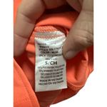 Scrubstar Premium Scrubwear Top Womens Small S Coral Orange Zip Front Pocket Photo 4
