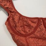 Urban Outfitters Out From Under Lace Rust Bralette Festival Crop Top Sz S Photo 2