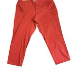Cato  Women's Red Orange Straight Leg Pants Photo 0