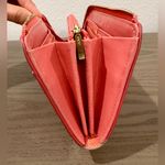 Lanvin En Bleu Sparkle Zip Around Wallet Pink Photo 14