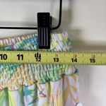 Harlow Rose Skirt Womens Sz M Tropical Mesh Knit Hi Low Maxi Pull On Palm‎ Beach Size M Photo 5