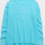 Aerie Offline Waffle Henley T-Shirt Photo 0