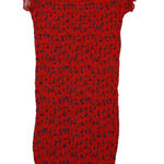 Topshop  Dress 2 Red Stretch‎ Bodycon Short Sleeve Club Cocktail Sexy Photo 0