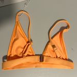 White Fox Boutique White Fox Bianco Bikini Triangle Top Tangerine Women’s Sz XS NWT Photo 2