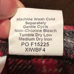 Blair Boutique Vintage Red White Gray Black Plaid Midi Skirt SZ 10 Wool Blend Photo 6