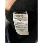 Patagonia Synchilla pullover snap t black purple women's size medium 25455 Photo 4
