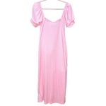 FP Beach Free People Beach Bel Air Ribbed Midi Dress in Pink Womens XS NWT Photo 4