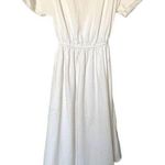 Free People  Boho Bohemian Sexy Tie Back Open Back Maxi Dress Cream Size XS Photo 0