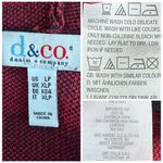 Denim & Co. Women’s Large Petite Red Black Buffalo Plaid Hooded Cardigan Sweater Size undefined Photo 12