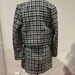 H&M Black and White Houndstooth Women's Jacket Photo 4