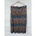 Vintage Capacity Maxi Skirt Women 3X Western Rodeo Farm‎ Southern Belted Button Photo 1