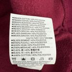 Burton  Womens Burgundy Indie Crush Neck Pullover Hoodie Sweatshirt Size Small Photo 9