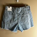NWT Kancan distressed high rise jean shorts 11/29 Blue Photo 5