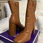 Top Moda Leather Booties Photo 2