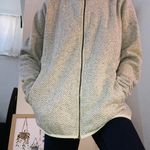 Columbia Knit Heather Gray Zip Up Jacket Photo 0