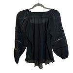 EXPRESS  Square Neck Puff Sleeve Bohemian Blouse Photo 1