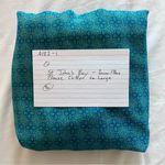 st. john's bay ~ Teal Sheer Chiffon Blouse Top ~ Sz Large ~ NWOT ~ A1221 Photo 13