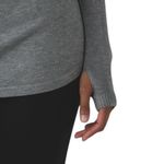 Lululemon Sunshine Coast Long Sleeve Heathered Medium Grey Size 4 Photo 2
