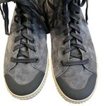 Tretorn  Marley High Top Sneakers Side Zipper Blue Gray, Sz 8 Photo 10