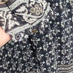 Madewell The Woodland Boho Elastic Waist Long Sleeve Floral Mini Dress Size 2 Photo 8