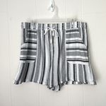 Time And Tru  Elastic Waist Pull On Shorts Linen Rayon Women’s Size L 12-14 Photo 0