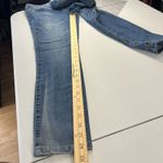 Blue Spice Jeans Womens 7/8 Denim Cotton Blend Stretch Side Leg Grommets Skinny Photo 9