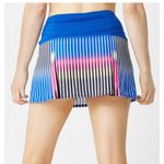 Lucky in Love Women's Neon Long Glow Skirt medium Blue Photo 1