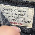 Levi's 501 High Rise Button Fly Black Denim Straight Tapered Leg Jeans Size 26 Photo 5