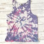 Alternative Apparel Unisex L/G Tie Dye Muscle Tee Tank Top Altetnative Brand Size Large Pink Purple Photo 0