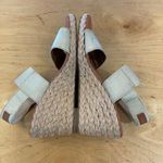 Tommy Bahama  Sakura Wedge Espadrille Sandals Gold Metallic Ankle Strap Shoes 6.5 Photo 4