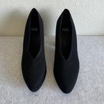 Eileen Fisher Signy Knit Block-Heel Pumps in Black Size 10 Photo 1