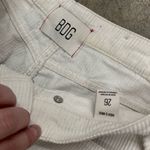 BDG  Urban Outfitters white corduroy wide leg pants Photo 1