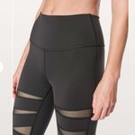 Lululemon EUC - athletica Wunder Under High Rise w Mesh Leggings Photo 3