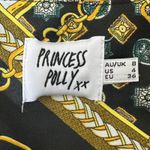Princess Polly  Dress Womens S Black Floral Chain Print Slip Y2K Boho Photo 6