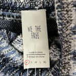 Free People NEW At The Lodge Pullover Top Size XS Grey Frost Combo Fair Isle Ski Photo 5