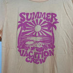 Old Navy Women’s  Summer Vacation Crew t-shirt M Photo 1