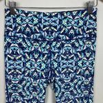 Victoria's Secret VSX Victoria Secret Sport Capri Leggings Small Geometric Printed Stretch Yoga Photo 1