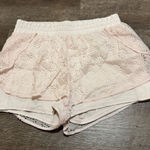 Aerie  Chill Play Move Pink Floral Shorts Photo 0