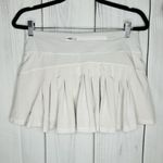 Lululemon Circuit Breaker Skirt Women’s Size 6 Regular Pleated Skort Pale Gray Photo 4