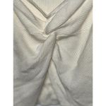 Abercrombie & Fitch NEW  Cream White Ribbed Knit Strapless Tube Top Blouse Size L Photo 2