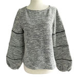 Urban Romantics  Black/White Shirt Women's Top Size Small | 14-18-2 Photo 0