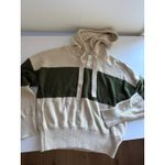 Madewell $89 New Clairview Hoodie Sweater Colorblock - Small Photo 5