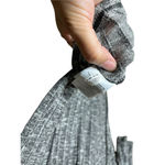 American Eagle  Outfitters AEO Grey Lace Up Short Sleeve Blouse Top Sz XS‎ Photo 5