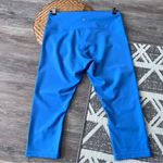 Lululemon  Wunder Train High-Rise Crop 21" Blue Nile leggings Women’s‎ Size 16 Photo 6