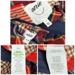 Aerie Flannel Skater Red Plaid Pajama PJ Matching Set Sleep M Pant L Shirt Cozy Photo 7