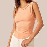 Free People Sz S  Movement Kate Tee in Grapefruit Seltzer $38 MSRP Photo 0