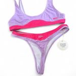 Boutinela Chooks LILAC PINK COURT BOTTOMS bathing suit top and bottom 
New with tag Photo 3
