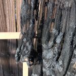 Gypsies Junkies Black Lace Long Sleeves Sheer Dress M Size M Photo 7